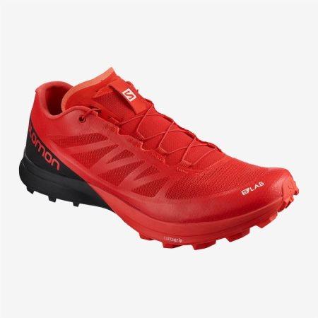 Buty do Biegania Damskie Salomon S/LAB SENSE 7 SG Czerwone - PL 0-NEXF